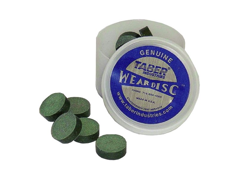 Disco de abrasión, Weardisc – CS-10, (elástico) – verde (abrasivo suave) - 10 piezas