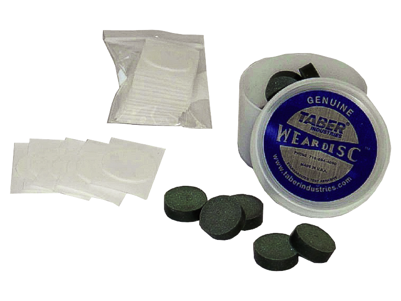 Disco de abrasión, Weardisc – CS-17 (elástico) – verde (abrasivo fuerte) - 10 piezas