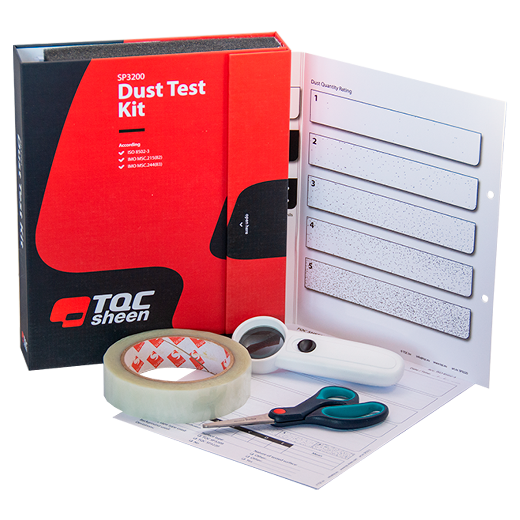 Kit completo de prueba de polvo TQC