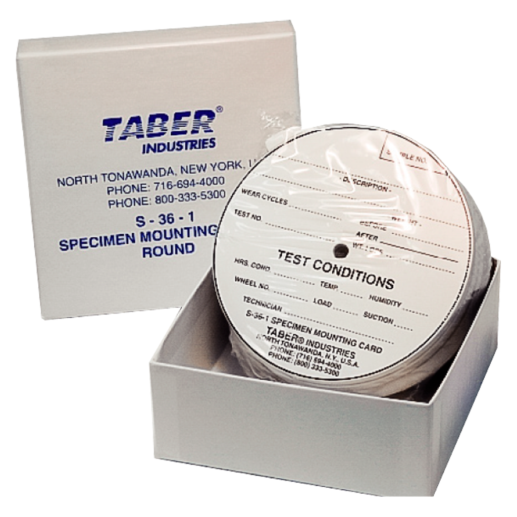 Tarjetas para montar muestras, S-36-1