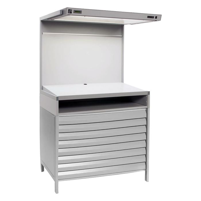 Cabina de iluminación de escritorio Modelo EVS-2540