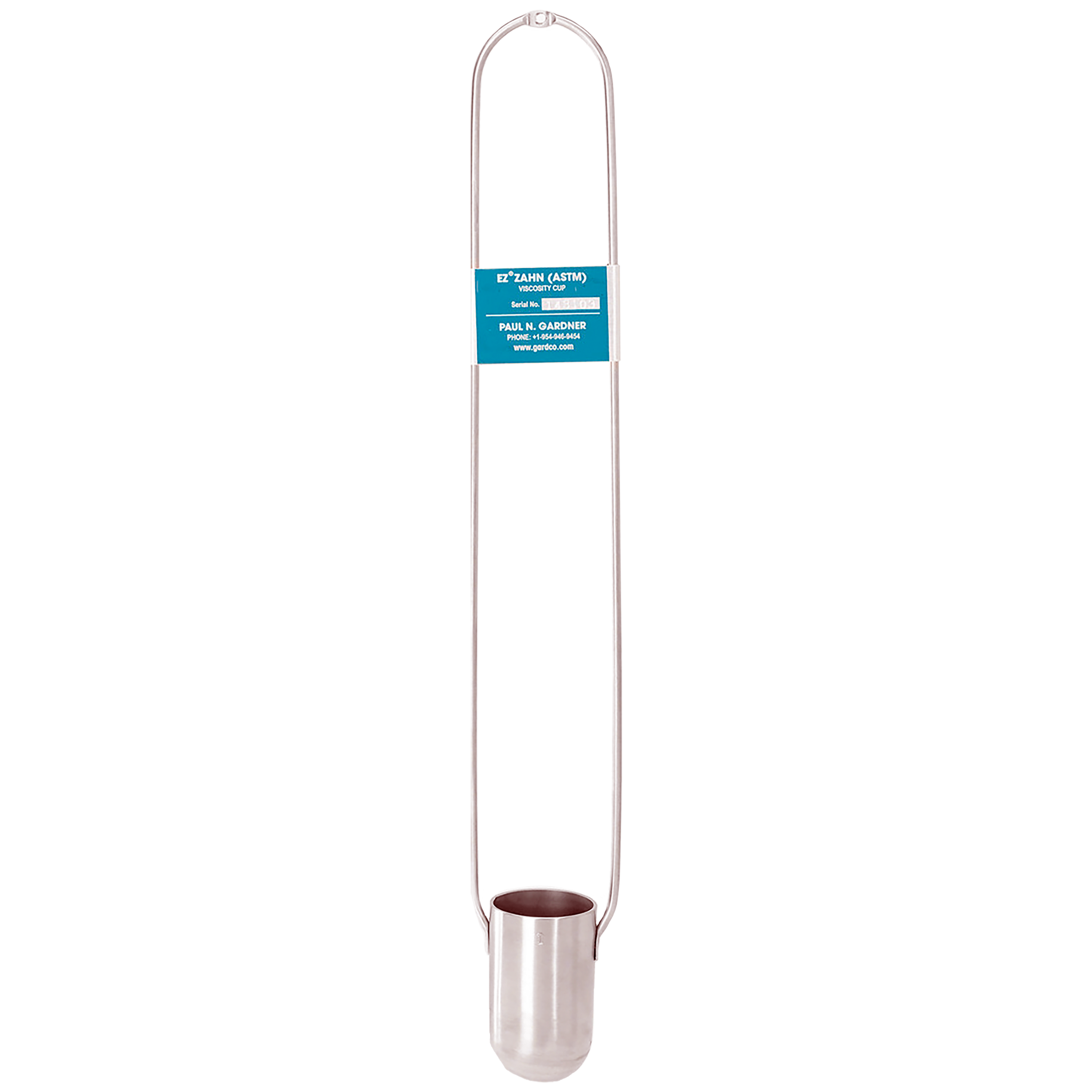 Copa Zahn serie EZ con certificado— Exacolor Laboratories