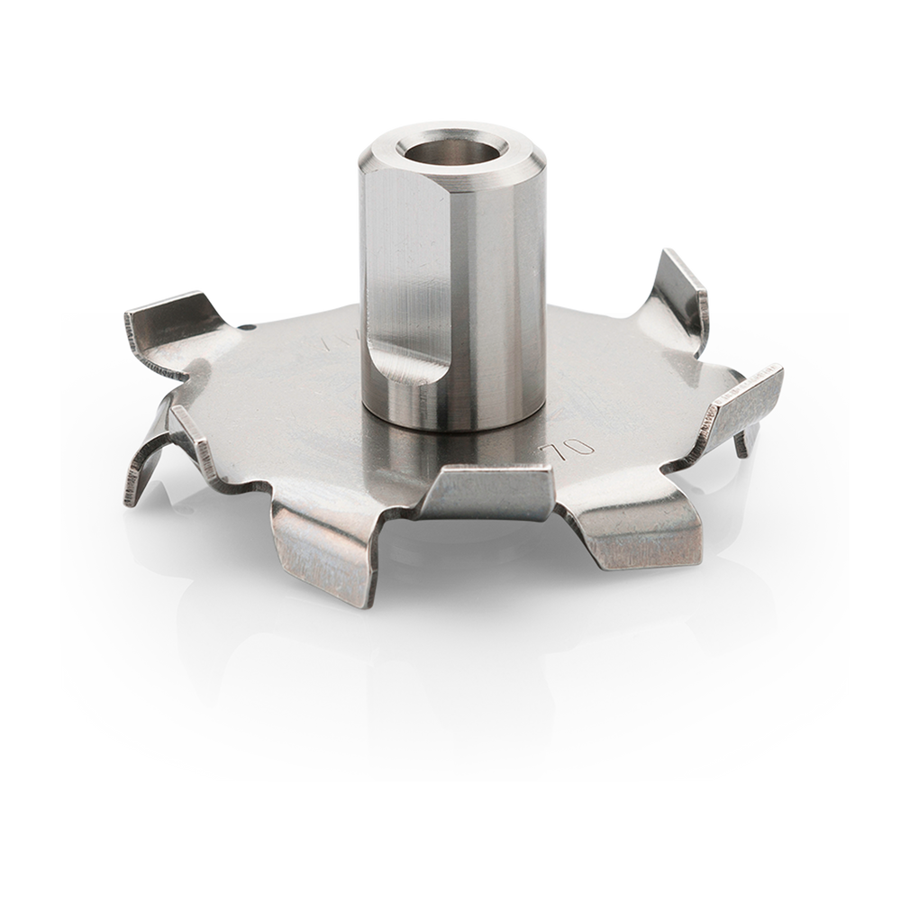Discos de dispersión heavy duty con cubo + rosca hembra M8