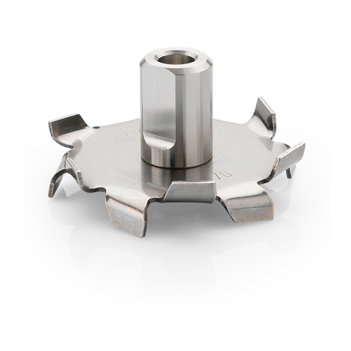 Discos de dispersión heavy duty con cubo + rosca hembra M8