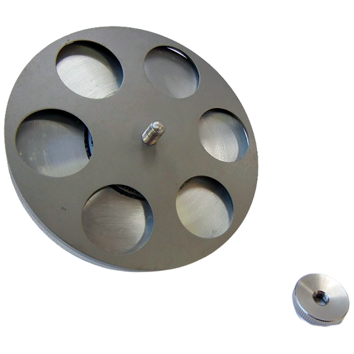 Placa para muestras - Soporte para tapones de botella