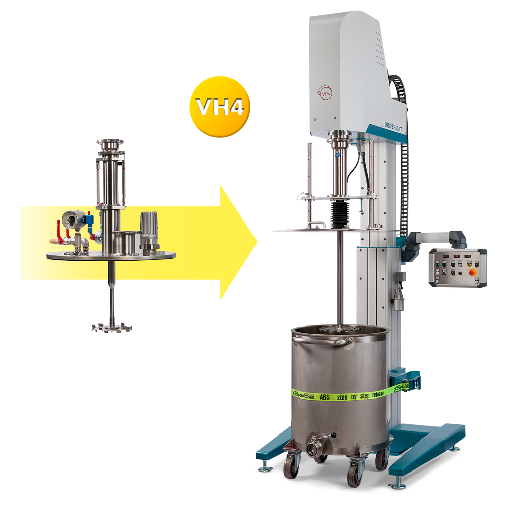 Sistema de dispersión al vacío VH4