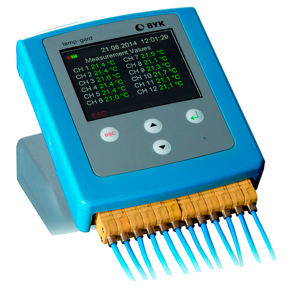 Temp-Gard Dual, 2 registradores, 24 sondas