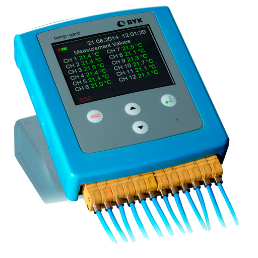 Temp-Gard Dual, 2 registradores, 24 sondas