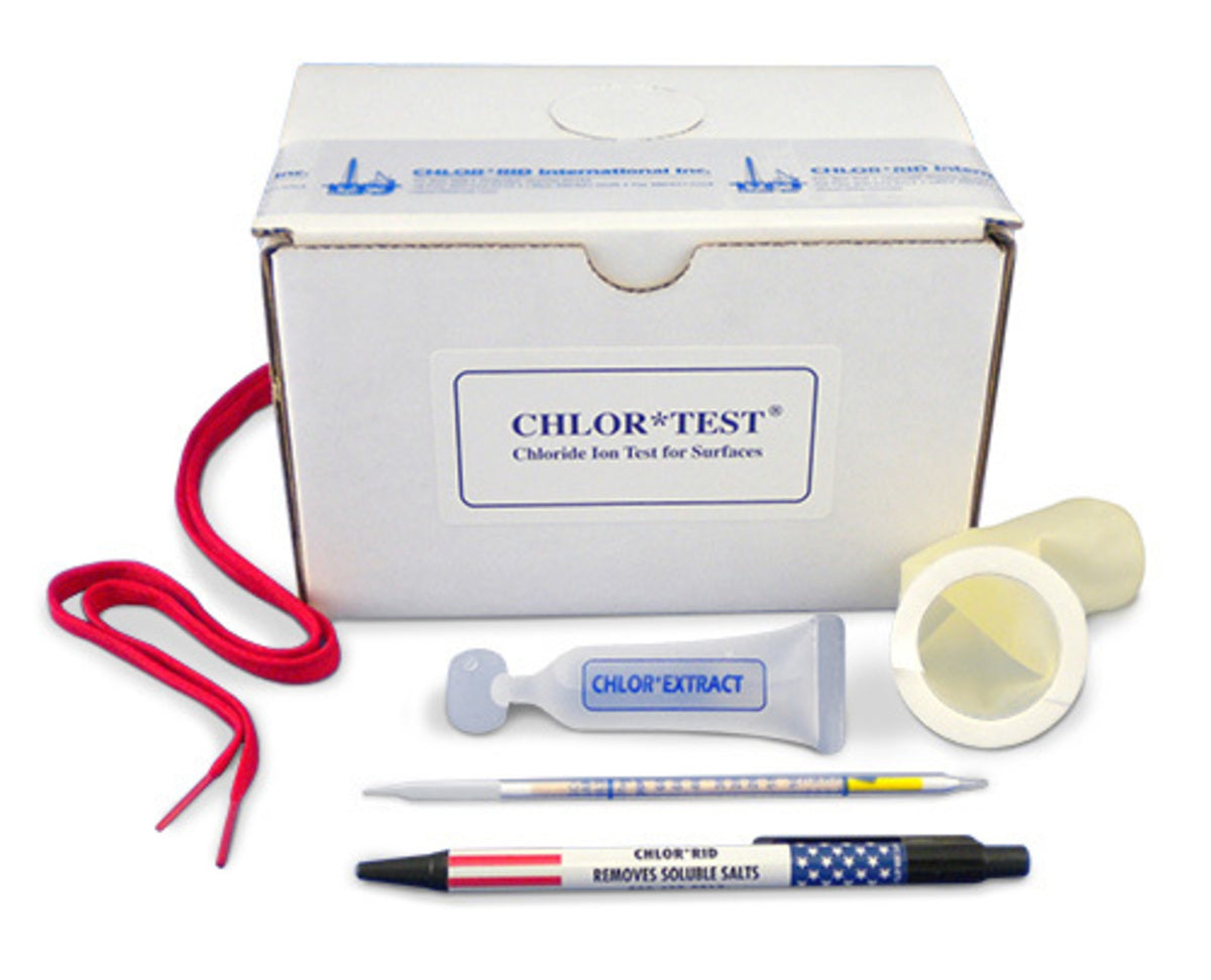 CHLOR TEST™ Prueba de sal en superficies
