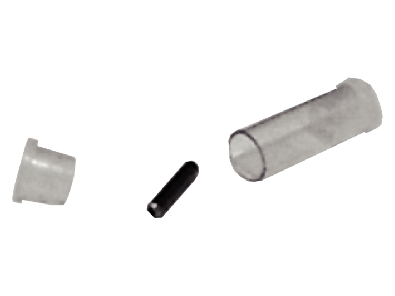 Herramienta de diamante cónica, con punta de 3.5 mil (0.0035”) de radio y ángulo de 90°