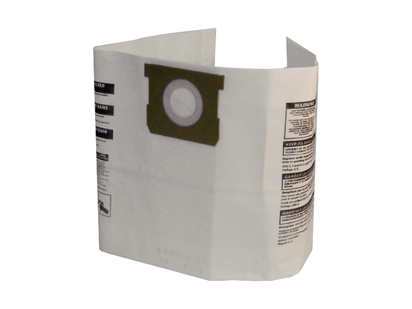 ShopVac - Bolsa de filtro de papel para depósitos metálicos