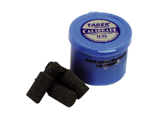 Rueda de abrasión, Wearaser H-22 Jumbo (vitrificado) - gris (grueso) - 5 piezas