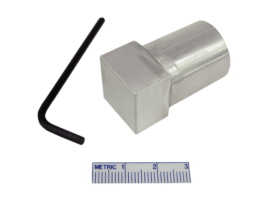 Accesorio de abrasión cuadrada de 20 mm (39 g)