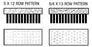 Cepillos de especificación - Cerdas de pelo, PVC* 5x12 líneas
