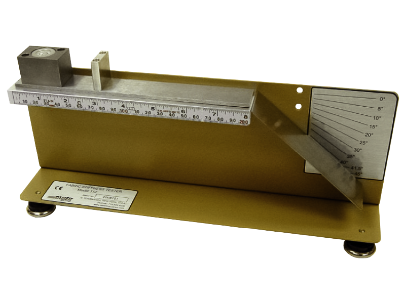 Aparato de prueba de rigidez para tejidos – Modelo 112