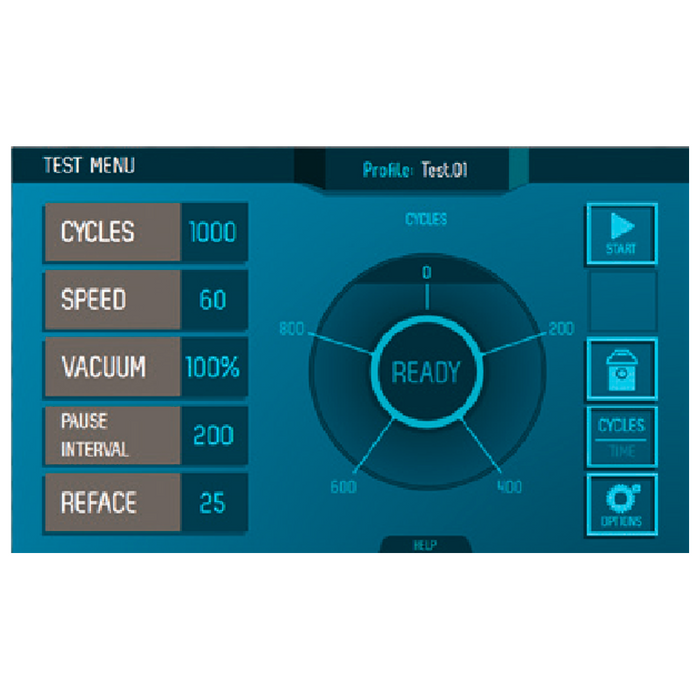 Probador de abrasión Taber Modelo 1700 Sencillo (115 / 230V, 60/50 Hz)