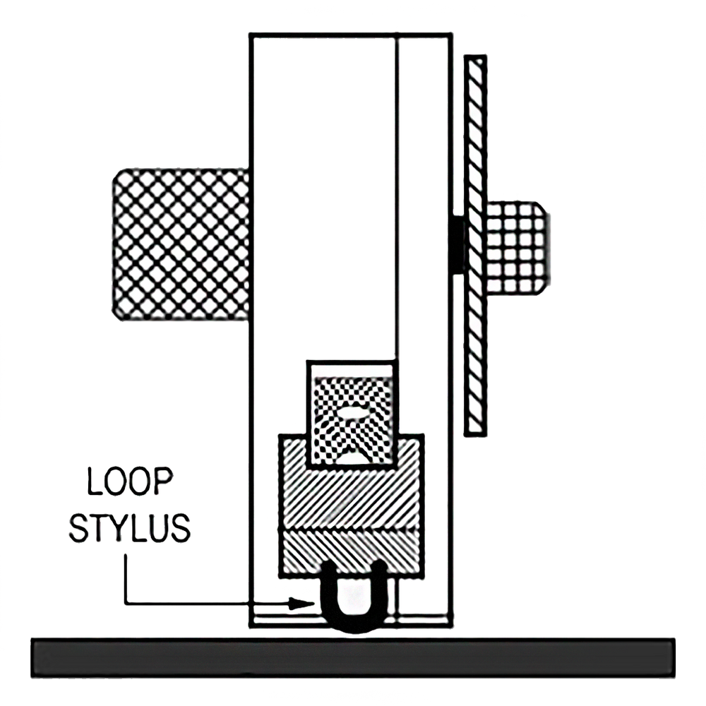 Adaptador de lápiz tipo S.A.M. para aguja de bucle y Stylus