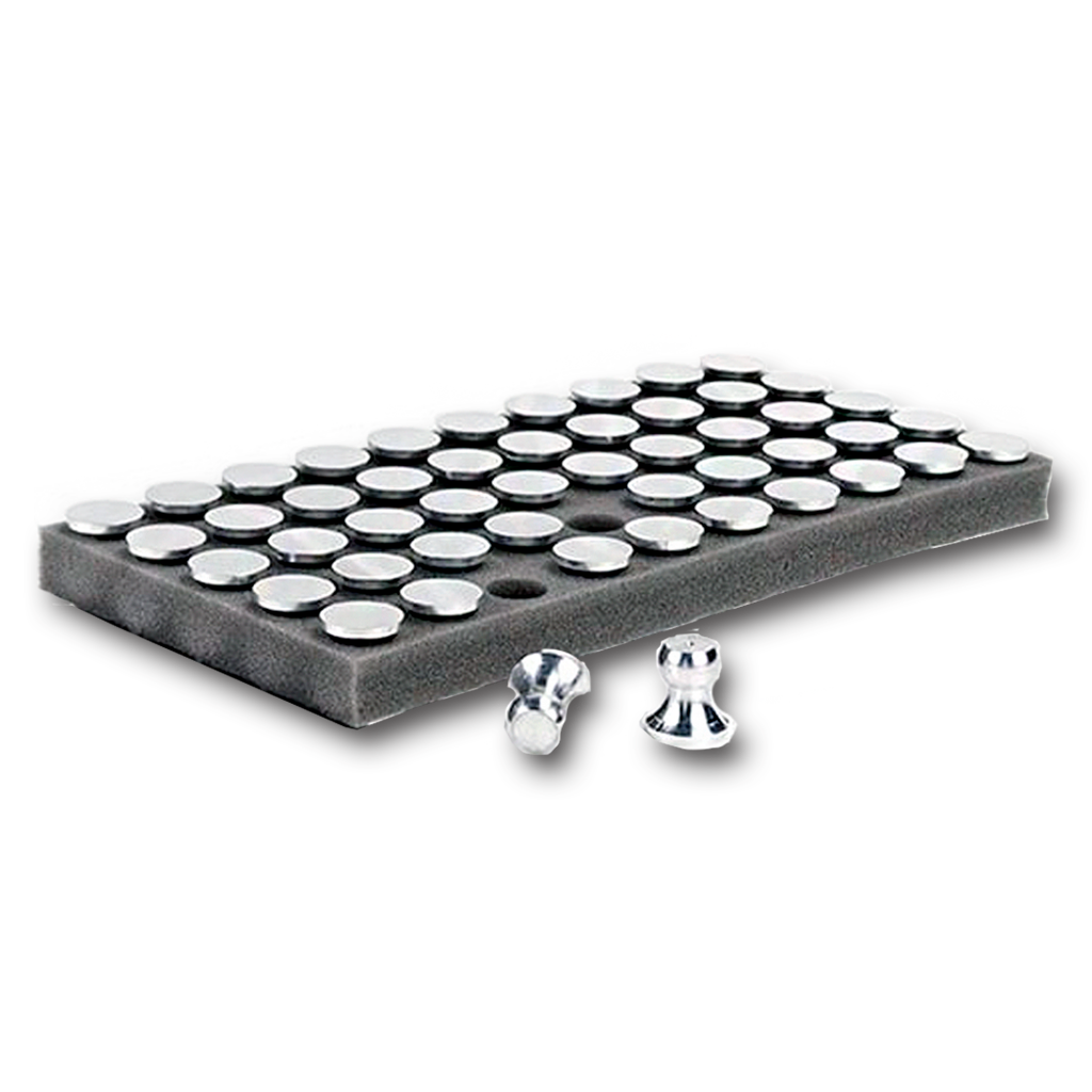 Dollies, Aluminio 14 mm (personalizado) (paquete / 100)