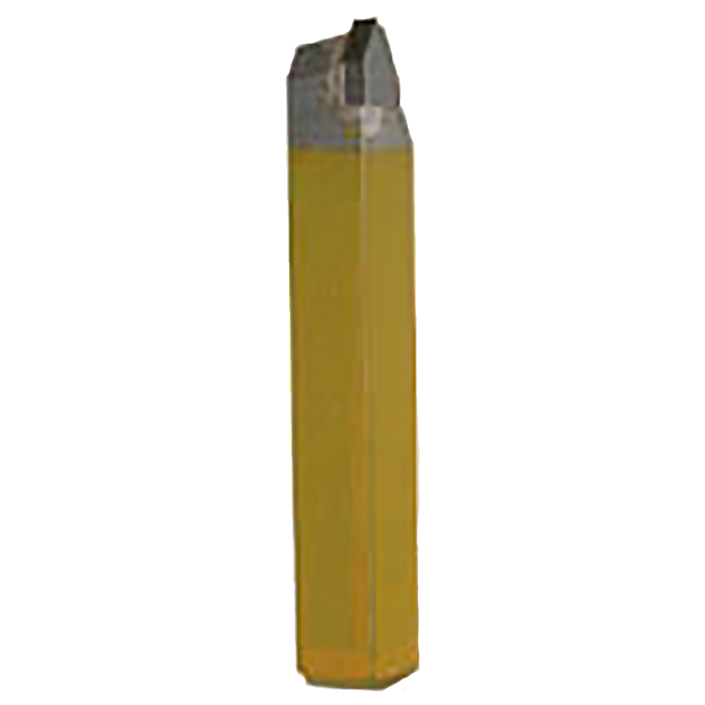 Herramienta de corte para torno, estilo E (8) de acero al carburo con radio de punta de 1/64 "para