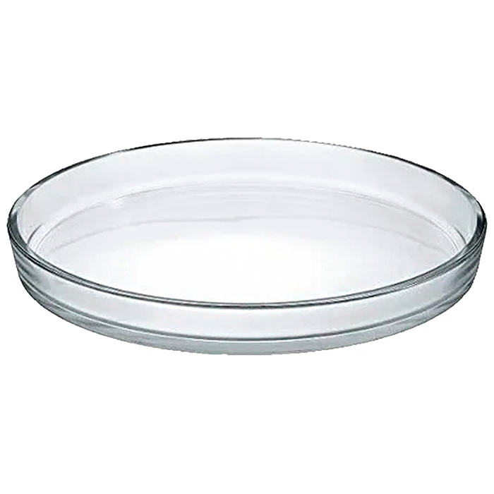 Plato de vidrio para muestra