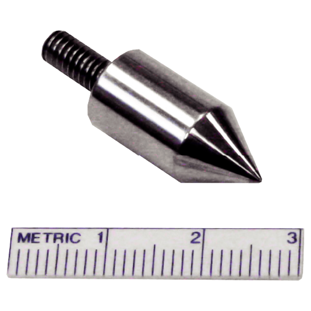 Punta de rasgado hemisférica de 1.0 mm de diámetro