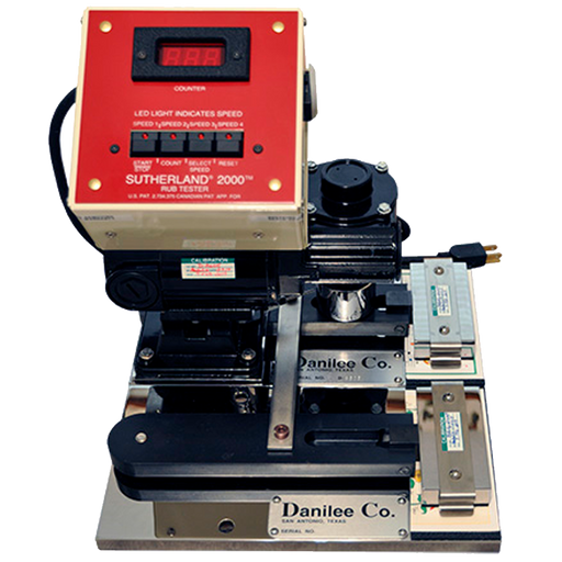 Probador de fricción de tinta dual Sutherland 2000 120V