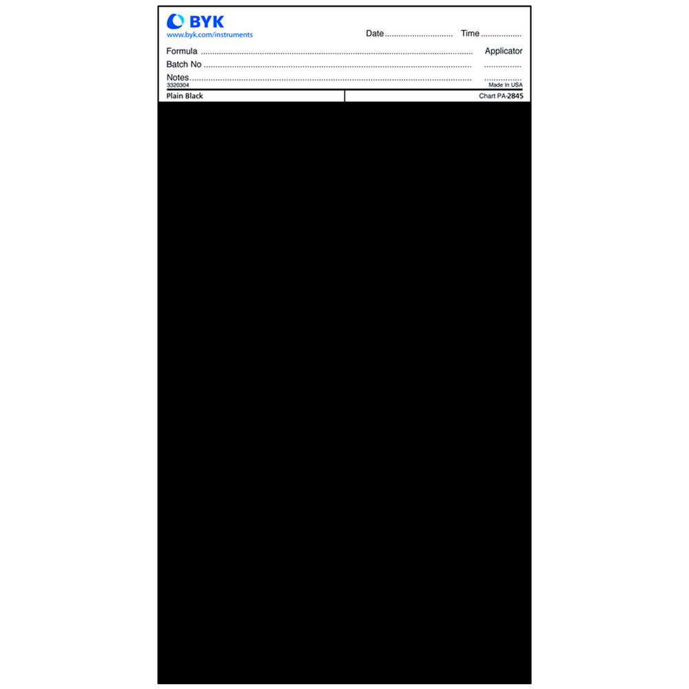 Tarjeta estandarizada Byko Chart BK