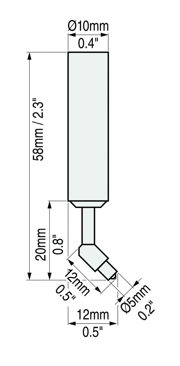 Sonda Minco S44PA84Z60 .188 | Lunga 6,5 Pollici | RTD Sensore Di Temperatura Nuovo
